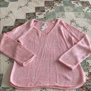 NWT Soft Pink H&M Basic Sweater